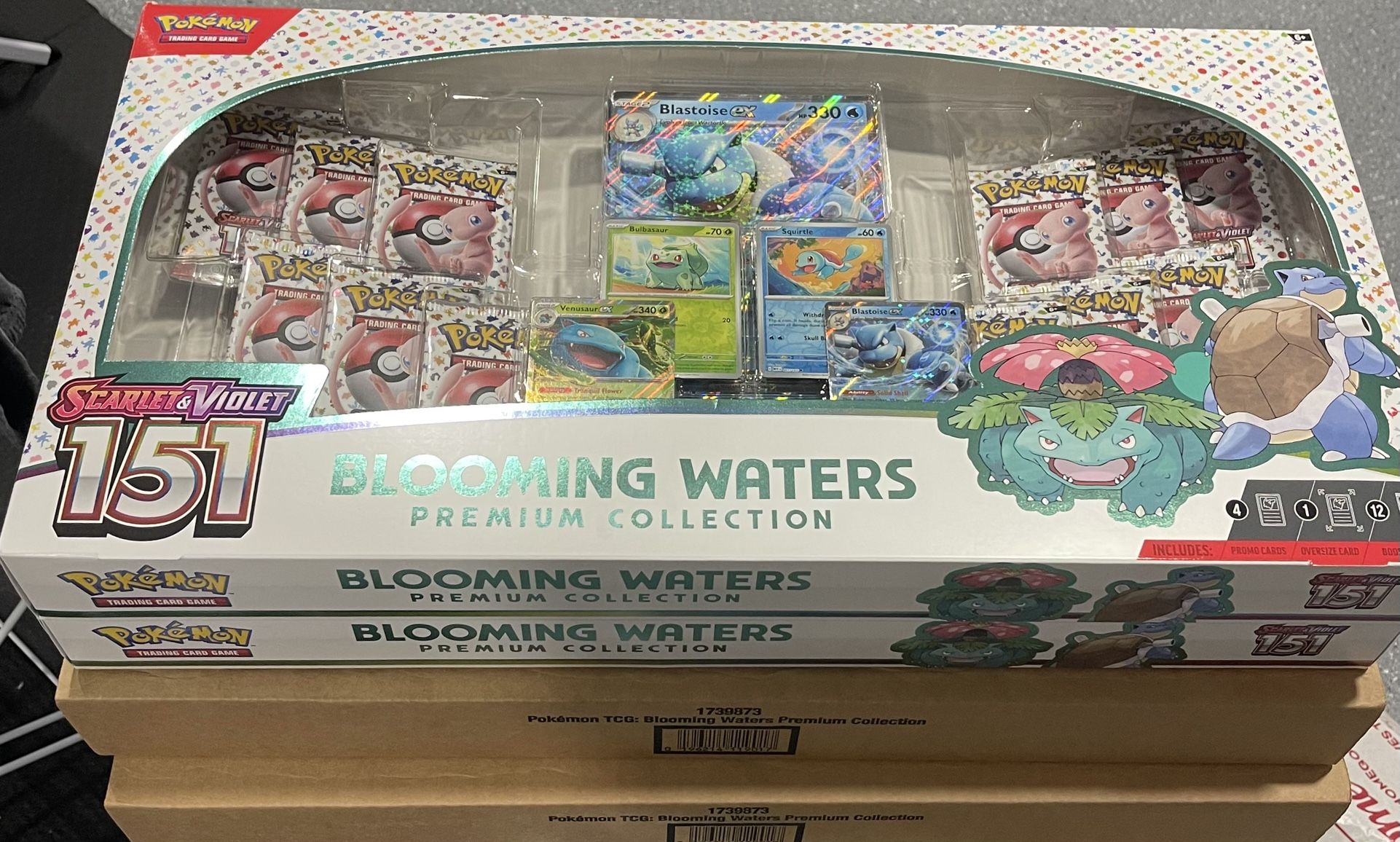 Pokemon 151 Blooming Waters Premium Collection