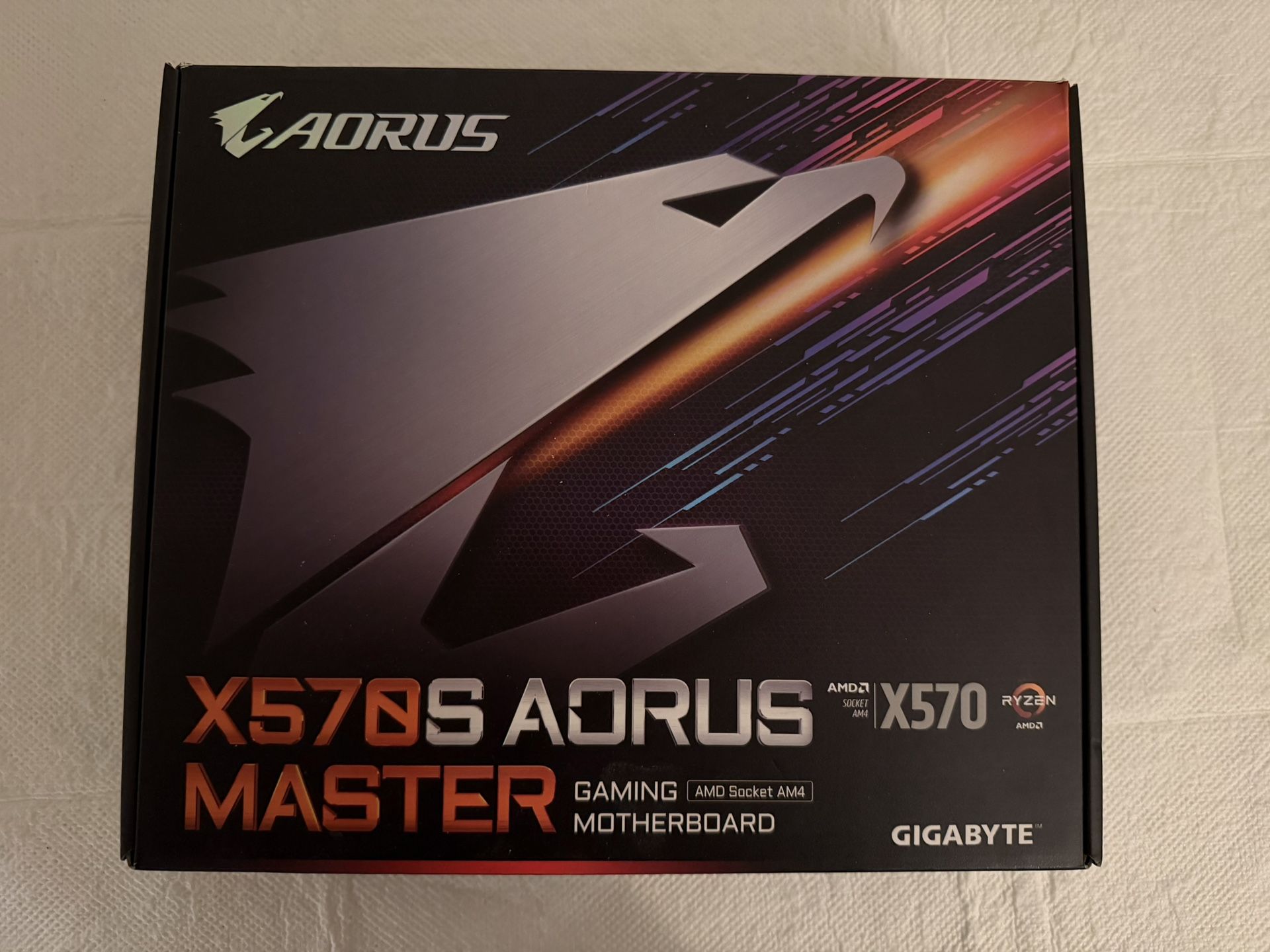 AMD GIGABYTE X570S AORUS Master Gaming Motherboard