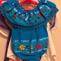 Baby Girl Mexican Dresses 