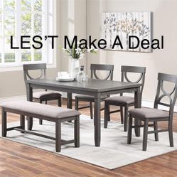 6 Pcs Dining Set 