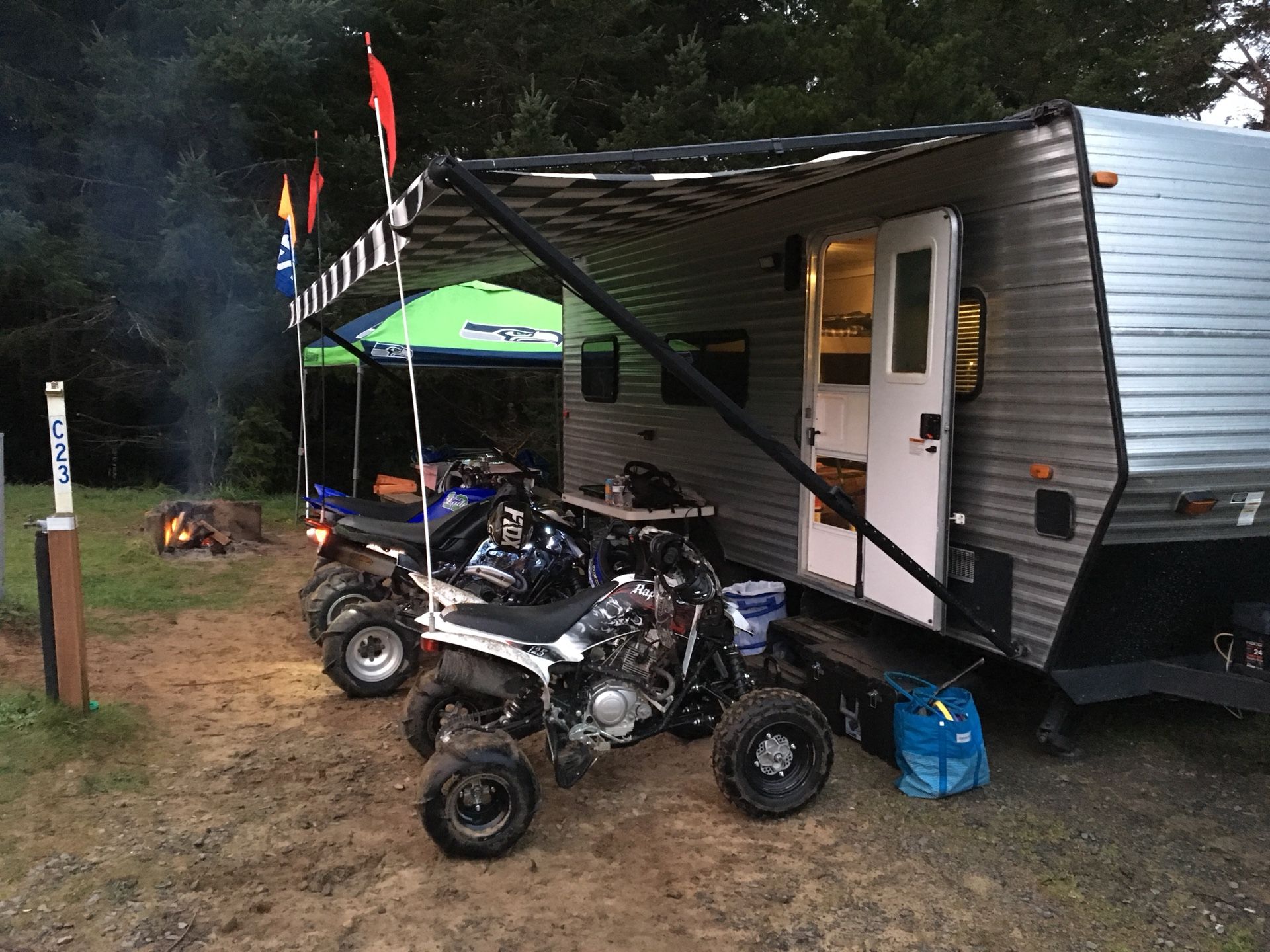2008 Coachmen Adrenaline Blast Toy Hauler