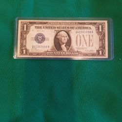 Blue Seal 1928 Silver Dollar $ 75