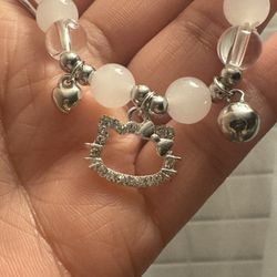 Handmade Hello Kitty Bracelet 