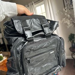 Leather Backpack 