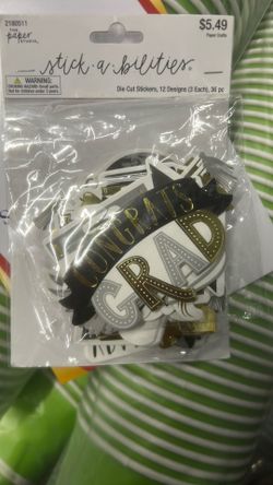 Graduation stickers