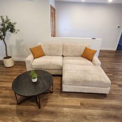 Beige Sectional Free Delivery If Local $225