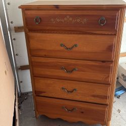 Brown Chest Tall Dresser