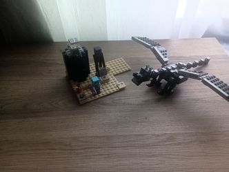 Old Minecraft Ender Dragon Lego Set