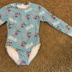 Girls Size 10 Disney Aulani Swimsuit 
