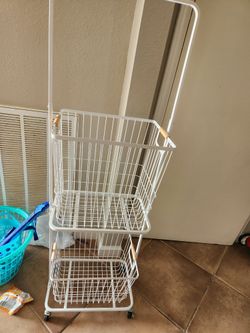 Laundry Basket Cart New