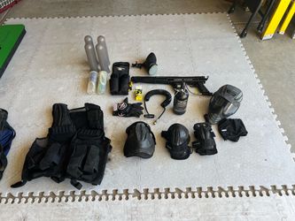 Tippmann 98 Custom Paintball Gun Full Kit
