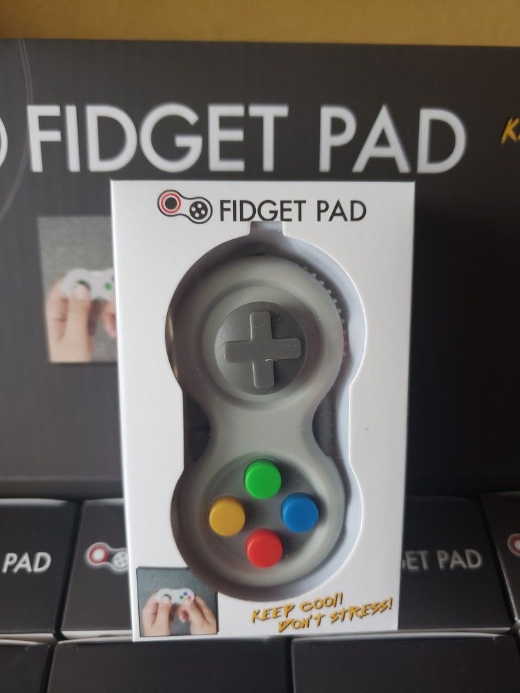 8-Function Fidget Controller Pad/Stress Reducer/Relief Game Controller/Focus Toy