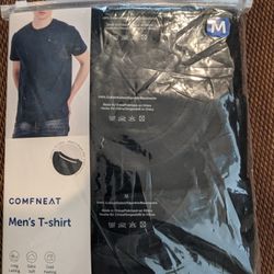 Brand New Men's T Shirts Crew Neck Medium Black