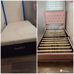 Twin Bed & Mattress 