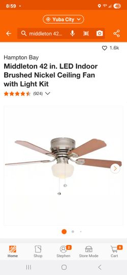 42" Hampton Bay Ceiling Fan NIB