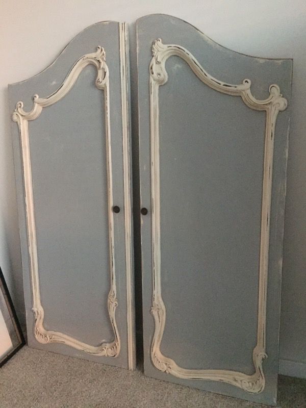 Decorative French door panels