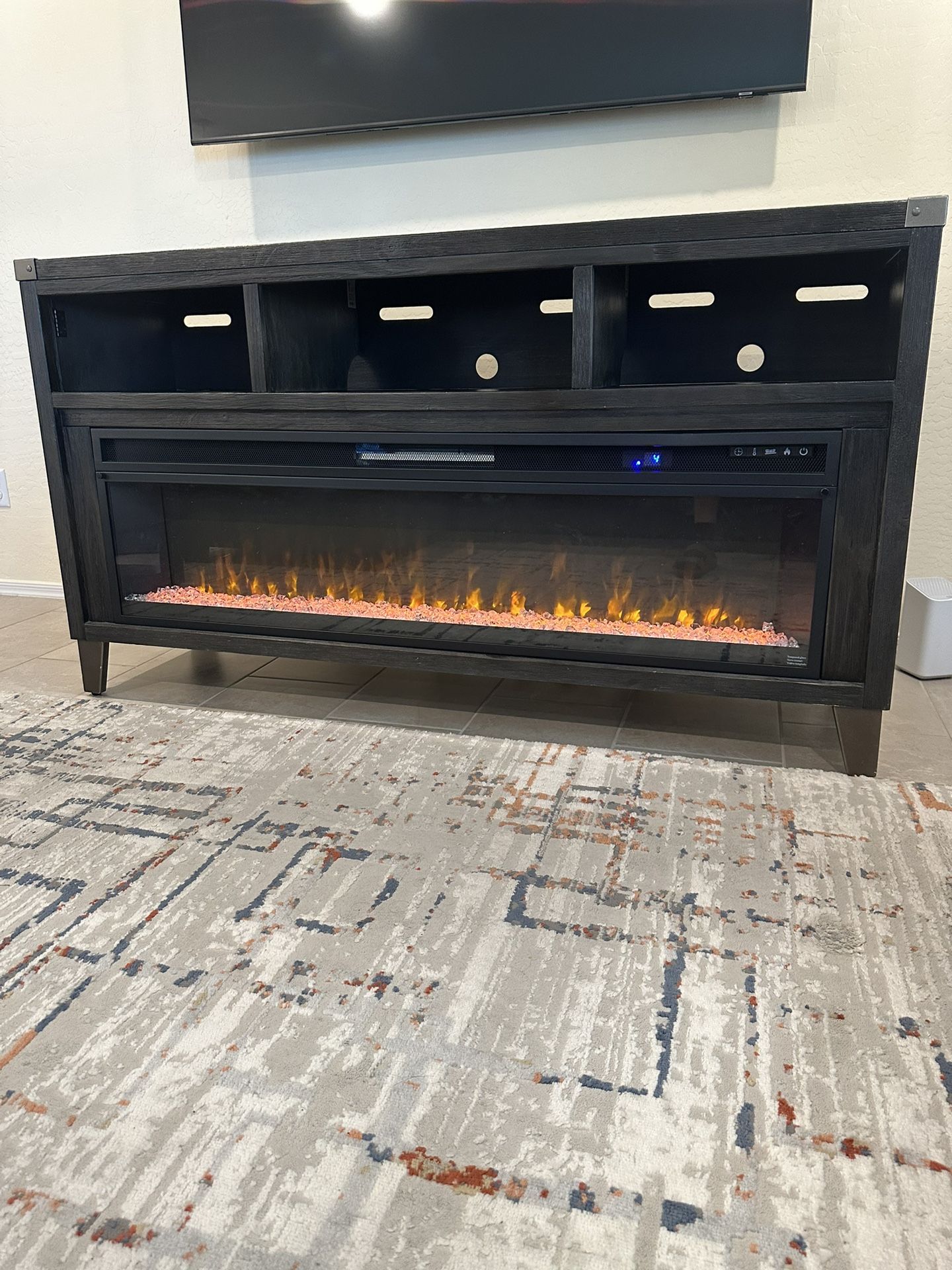 Tv Stand With Fireplace Insert 