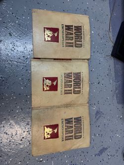 Illustrated World War II Encyclopedia Set of 3