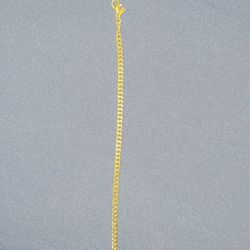 $60 Cuban Bracelet 18k Gold Plated