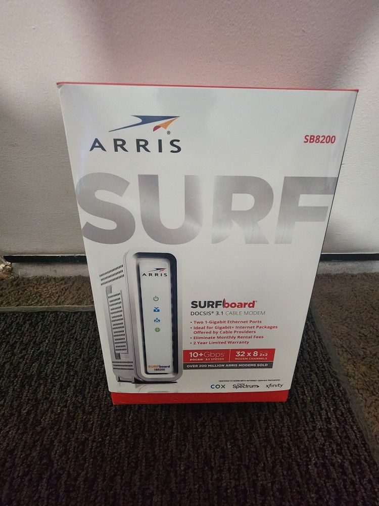 Arris Surboard SB8200 AND SB6141