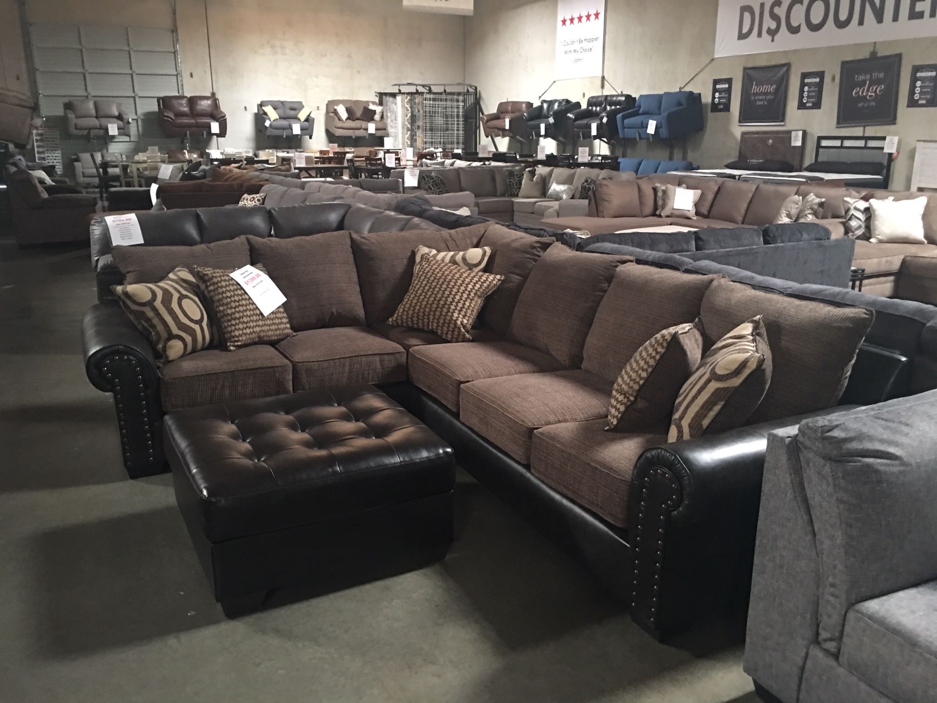 Sofa Marrón Seccional