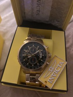 Invicta Specialty Veloquence Men's Watch - 47mm, Gold (69795)