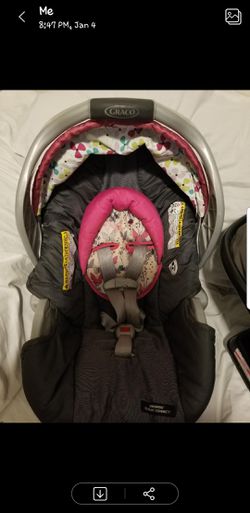 Click to connect infant carseat
