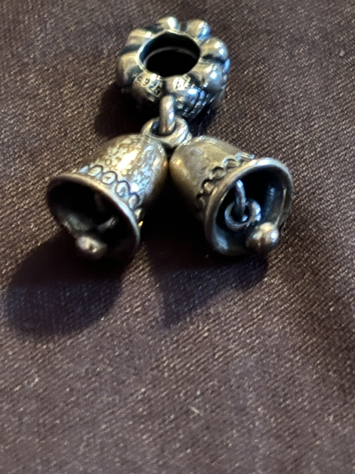 Pandora Sterling Silver Bells Charm