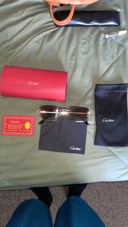 Cartier Sunglasses Diamond Cut Edge