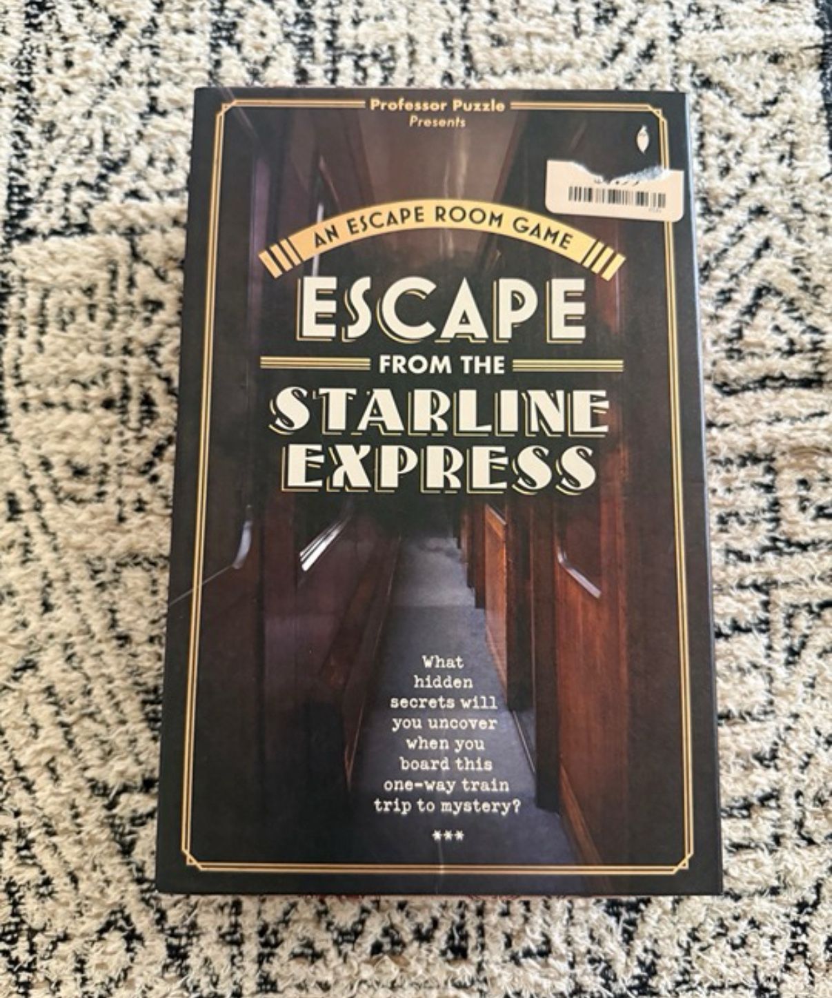 "Escape From The Starline Express" Game by Professor Puzzle An Escape Room Game
