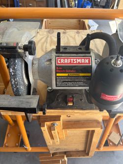 Craftsman 8-Inch dual Bench Grinder