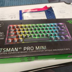 Razer Huntsman V3 Pro Mini 60% Wired Optical Keyboard. New