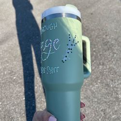 Sage tumbler
