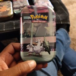 Pokemon Cards And Tin