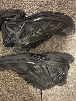 Black Balenciaga runners