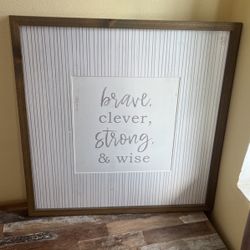 Wall Picture With Frame