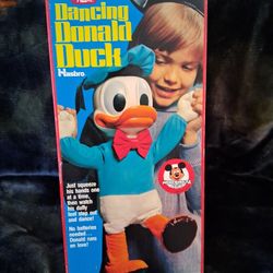 Vintage 1970s Dancing DONALD DUCK