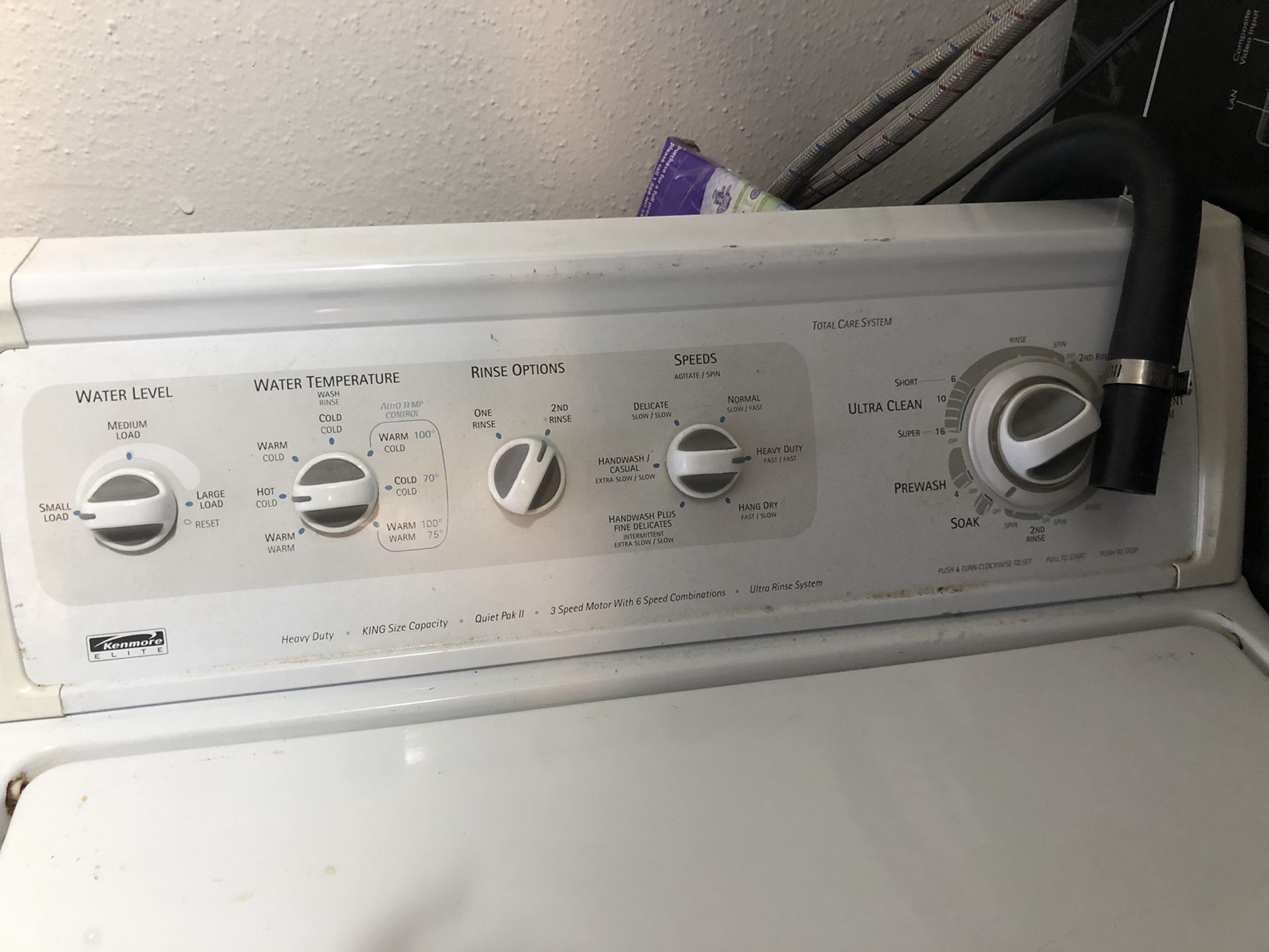 washer and dryer electric kenmore