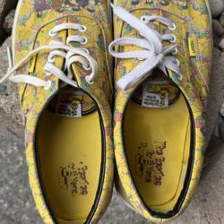 Vans Beatles, yellow submarine sneakers, men’s size 13