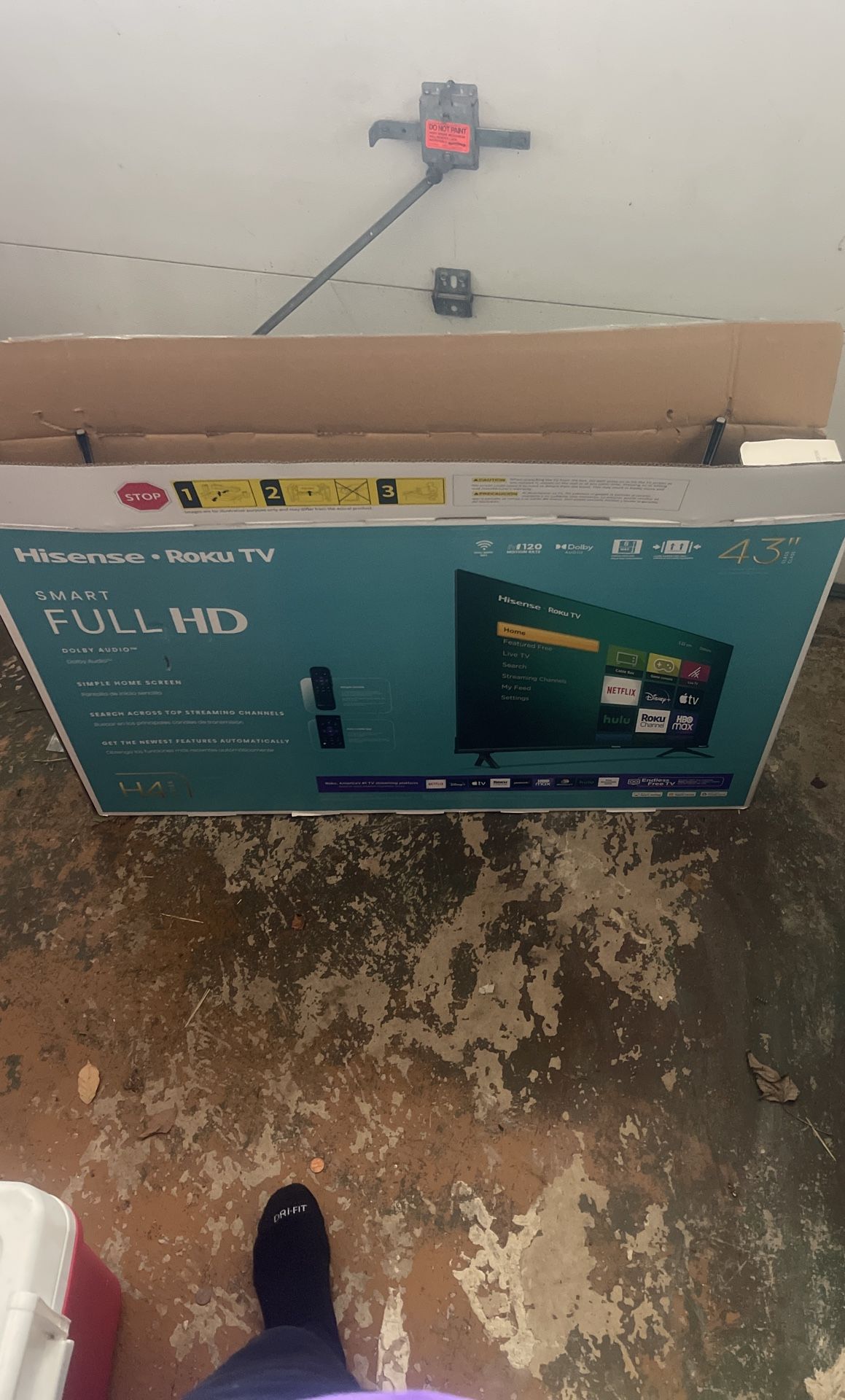 43 hisense roku tv h4 series