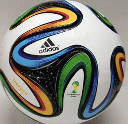 Adidas Brazuca Match Ball Best Quality 2014 FIFA World Cup Soccer Ball Size  5