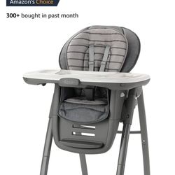 Graco Table2Table Premier Fold 7 in 1 Convertible High Chair | Converts to Dining Booster Seat, Kids Table, and More, Maison