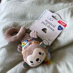 Brand New Musical Monkey Pull Toy