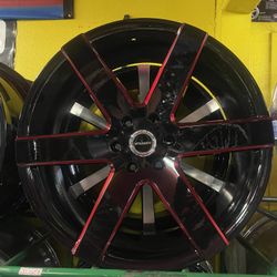 22” Strada Coda Wheels