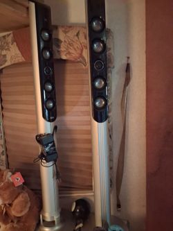 Tall Tower Floor Standing Speakers Pair