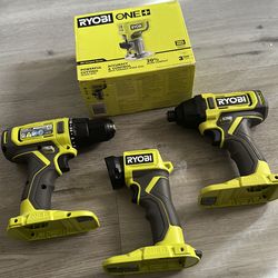 New ryobi tool set