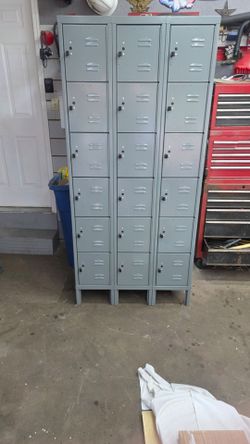 Metal lockers