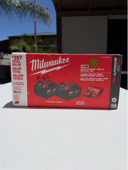 Milwaukee M18 REDLITHIUM XC5.0 Stater Kit