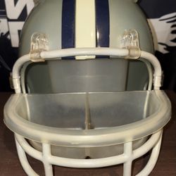 Dallas Cowboys Football Helmet Chips & Dip Snacks Real Size In Good Condition