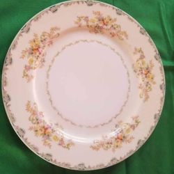 Vintage Meito China MEI1249 Pattern Japan  hand painted 10 " plate A37M970